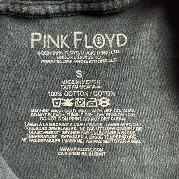 Vintage Y2K Pink Floyd World Tour 72 SZ S - Picture 5 of 7